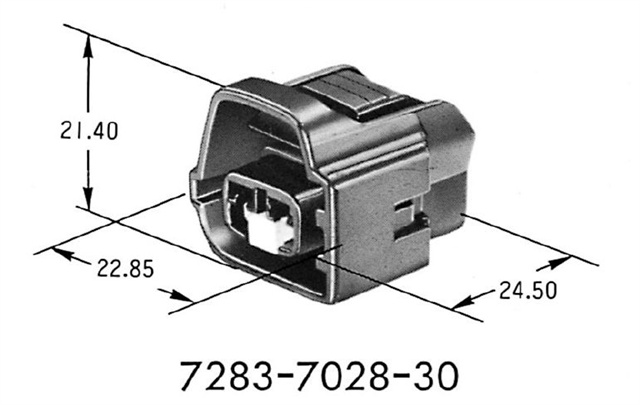 7283-7028-30-2.3II(090II)连接器-YAZAKI- 合适连接器- 更合适的连接器